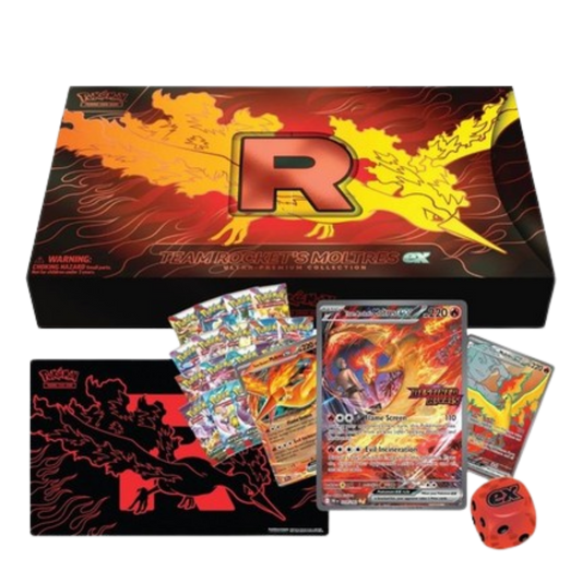 Team Rocket's Moltres ex Ultra-Premium Collection