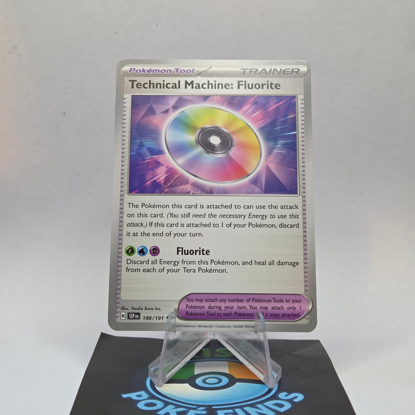 Technical Machine  Fluorite #188 - Surging Sparks Front