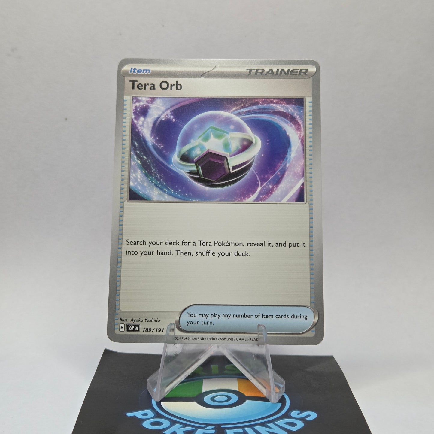 Tera Orb #189 - Surging Sparks Front