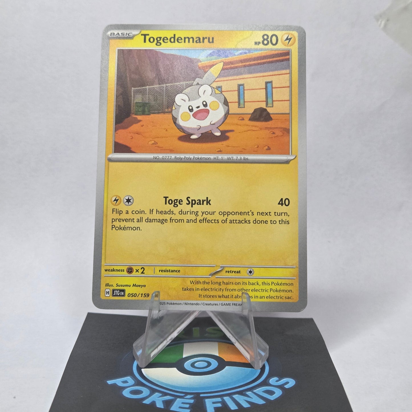 Togedemaru #050 - Journey Together Front