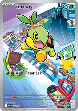 Turtwig – Mega Evolution Promo Card MEP 40