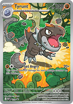 070 Tyrunt - Mega Evolution Black Star Prom Card