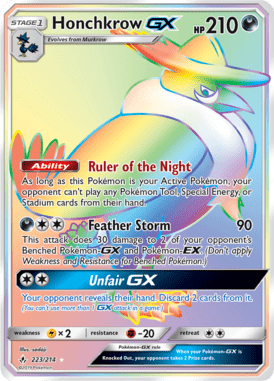 Honchkrow-GX - Unbroken Bonds 223