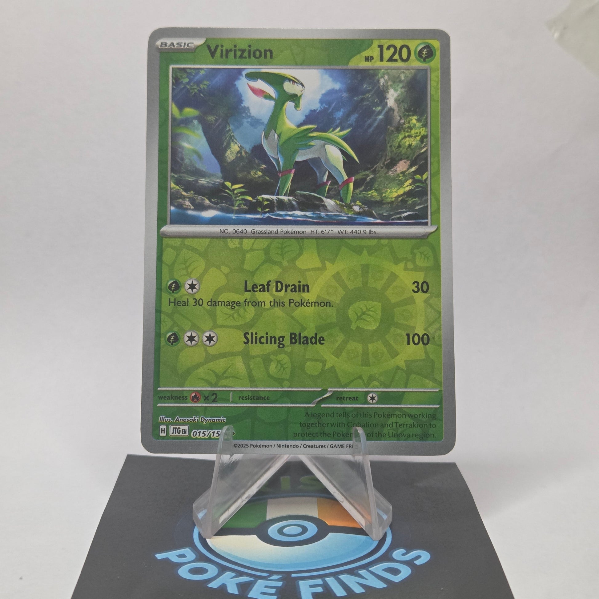 Virizion #015 - Journey Together Front