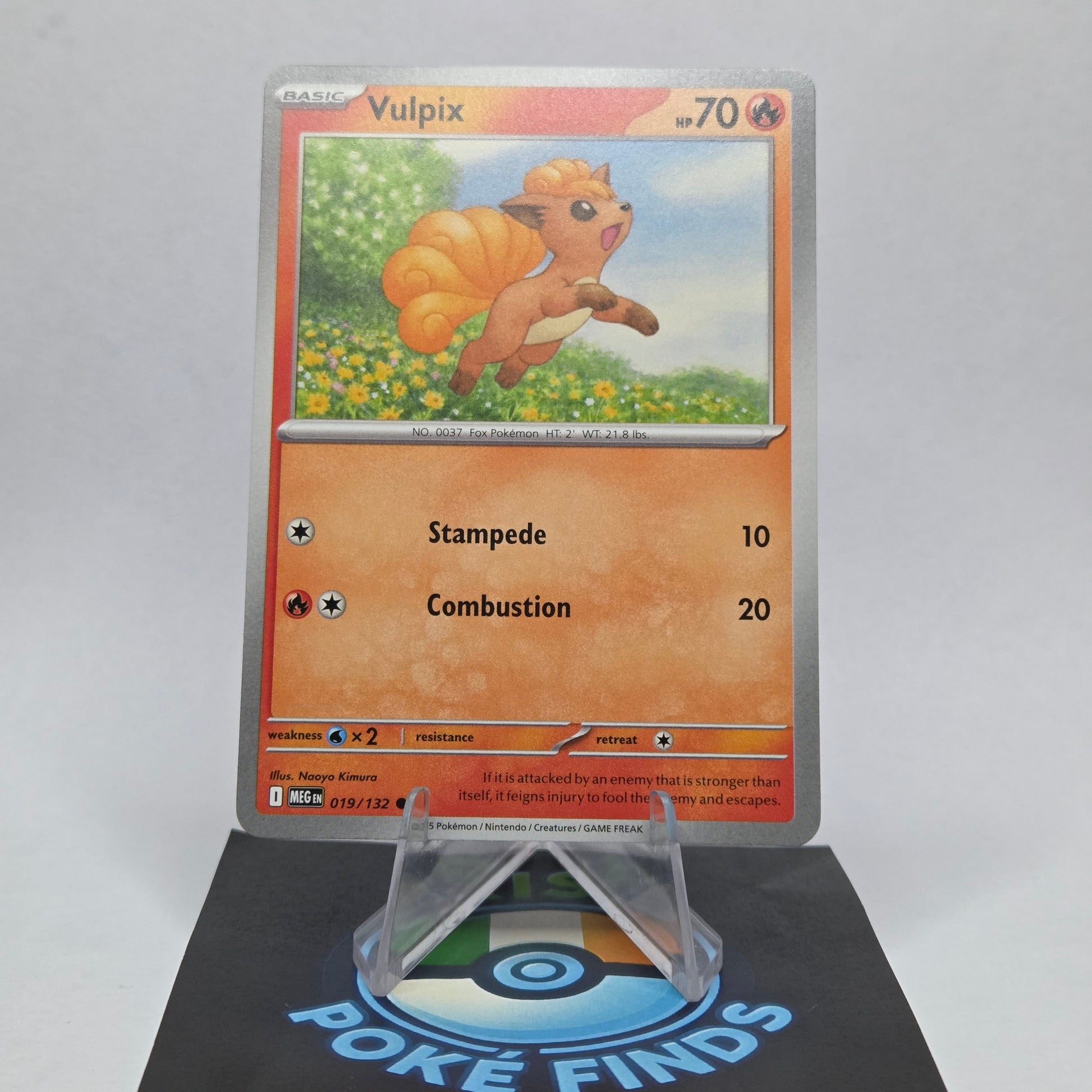 Vulpix #019 - Mega Evolution