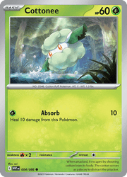 004 Cottonee - White Flare