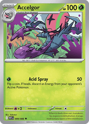 009 Accelgor - White Flare