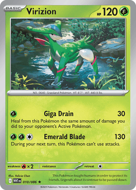 010 Virizion - White Flare