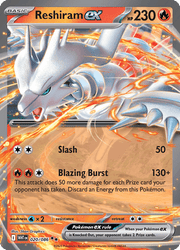 020 Reshiram ex - White Flare