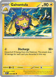 034 Galvantula - White Flare