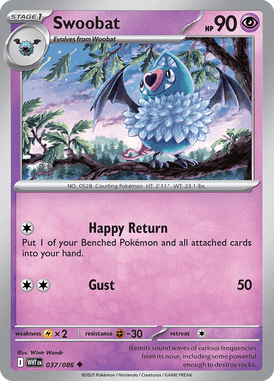 037 Swoobat - White Flare