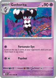 042 Gothorita - White Flare