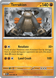 054 Terrakion - White Flare