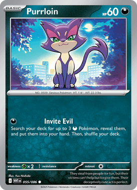 055 Purrloin - White Flare