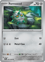 068 Ferroseed - White Flare