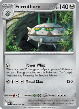 069 Ferrothorn - White Flare