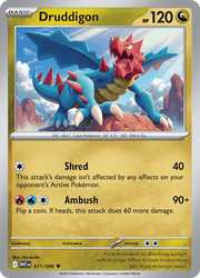 071 Druddigon - White Flare