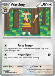 073 Watchog - White Flare