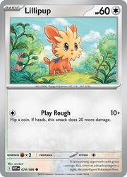 074 Lillipup - White Flare