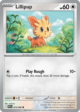 074 Lillipup - White Flare