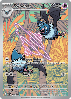 120 Swoobat - White Flare