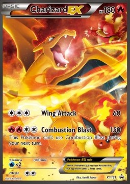 XY121 Charizard ex - XY Black Star Promo