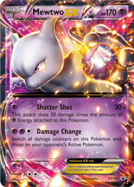 Mewtwo-EX – XY Promo Card XYP 107