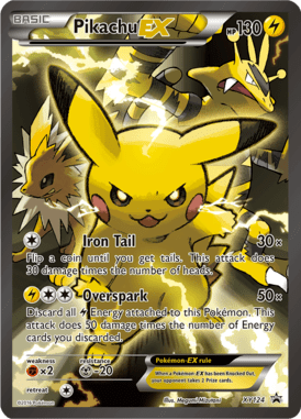 Pikachu-EX – XY Promo Card XYP 124