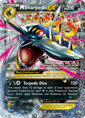 M Sharpedo-EX – XY Promo Card XYP 200