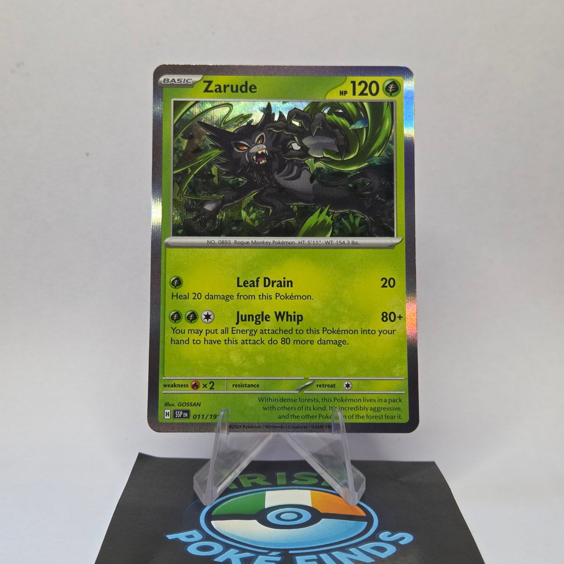 Zarude #011 - Surging Sparks Front