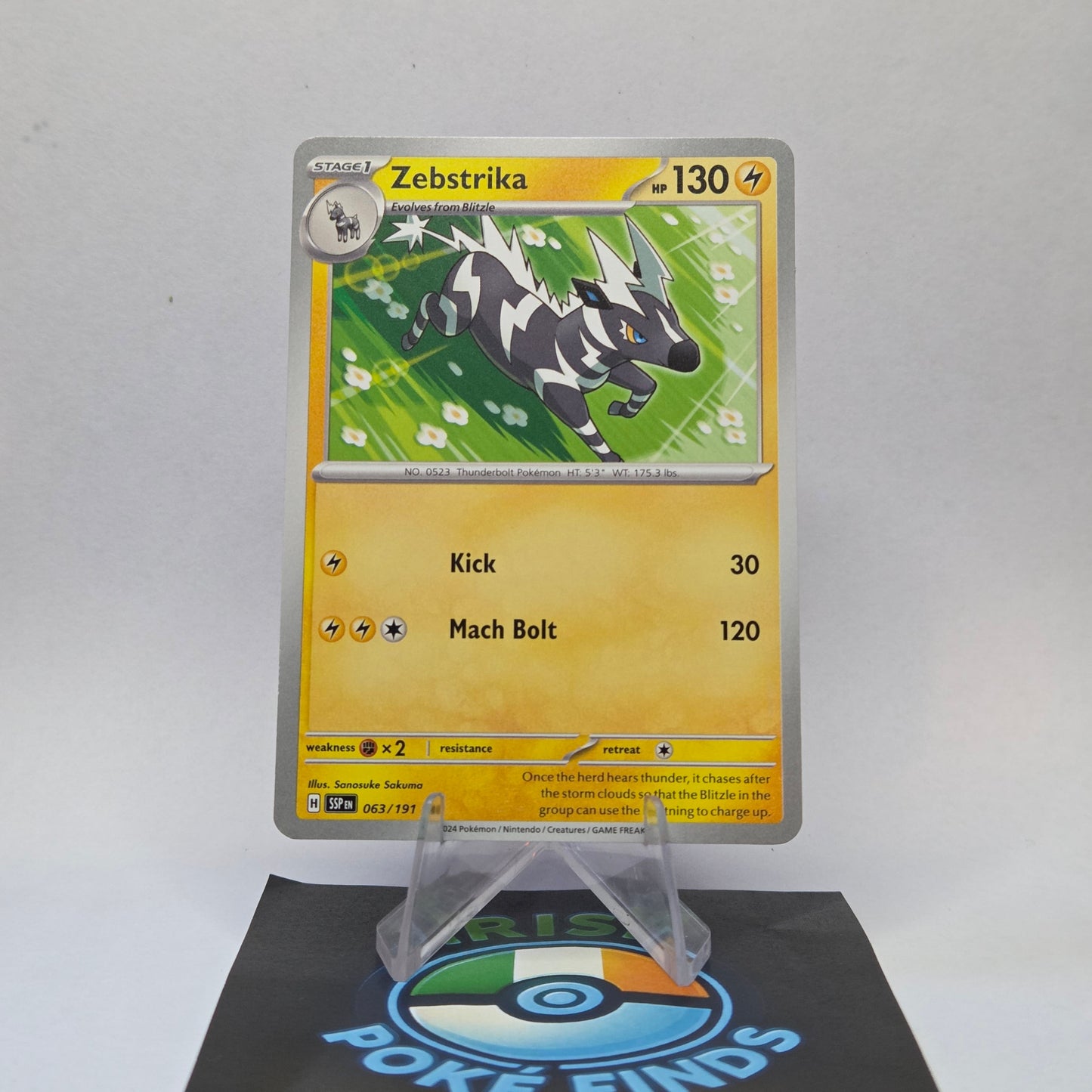 Zebstrika #063 - Surging Sparks Front