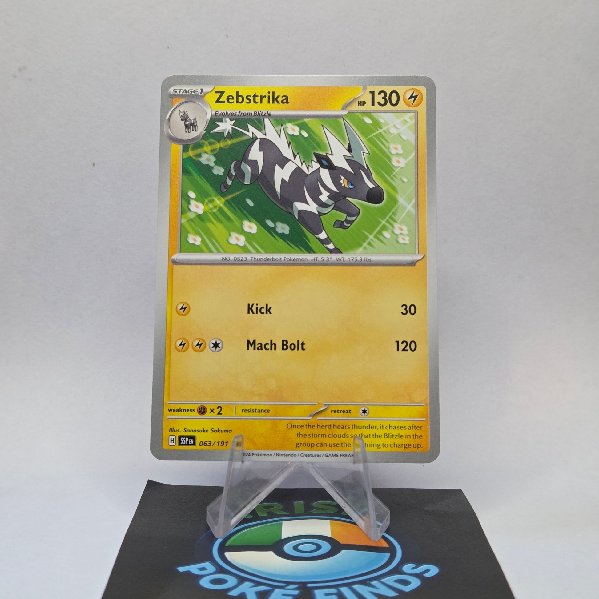 Zebstrika #063 - Surging Sparks Front