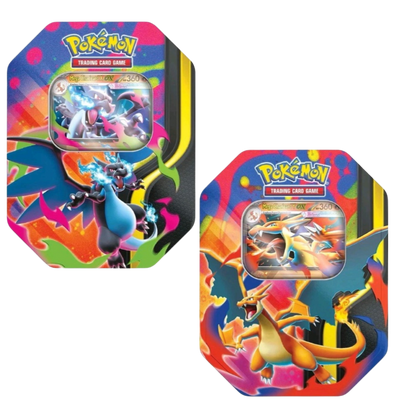Pokemon TCG Mega Charizard XY Tin
