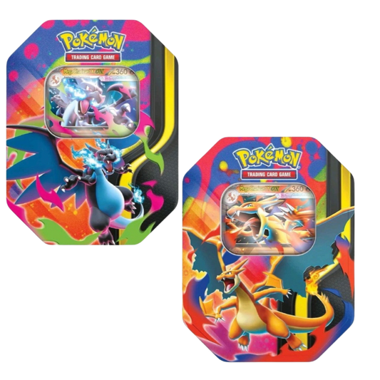 Pokemon TCG Mega Charizard XY Tin
