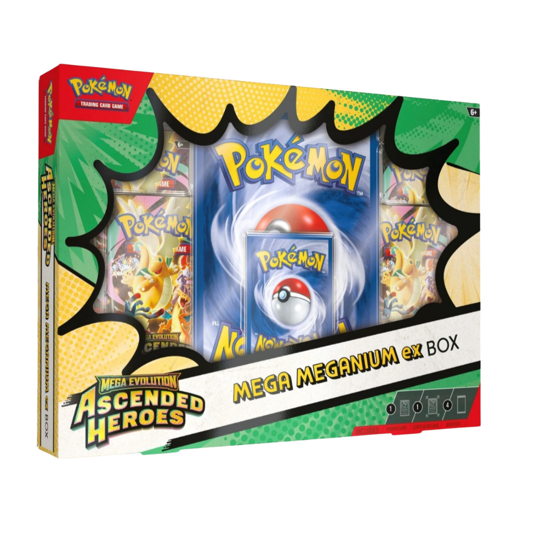Pokémon Trading Card Game  Mega Evolution Ascended Heroes Mega Meganium ex Box