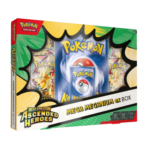 Pokémon Trading Card Game  Mega Evolution Ascended Heroes Mega Meganium ex Box