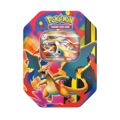 Pokemon TCG Mega Charizard XY Tin