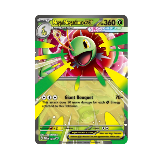 Pokémon Trading Card Game Mega Evolution Ascended Heroes Mega Meganium ex Box