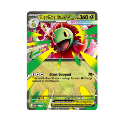 Pokémon Trading Card Game  Mega Evolution Ascended Heroes Mega Meganium ex Box