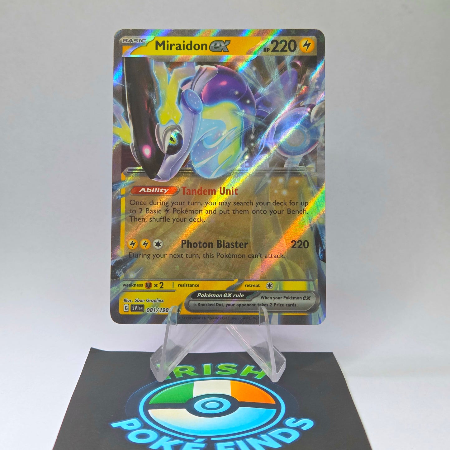 Miraidon ex #081 - Scarlet & Violet