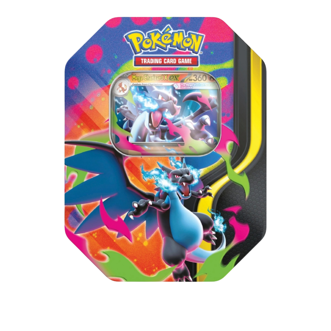 Pokemon TCG Mega Charizard XY Tin